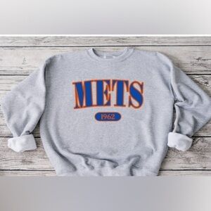 Mets Offset Crewneck